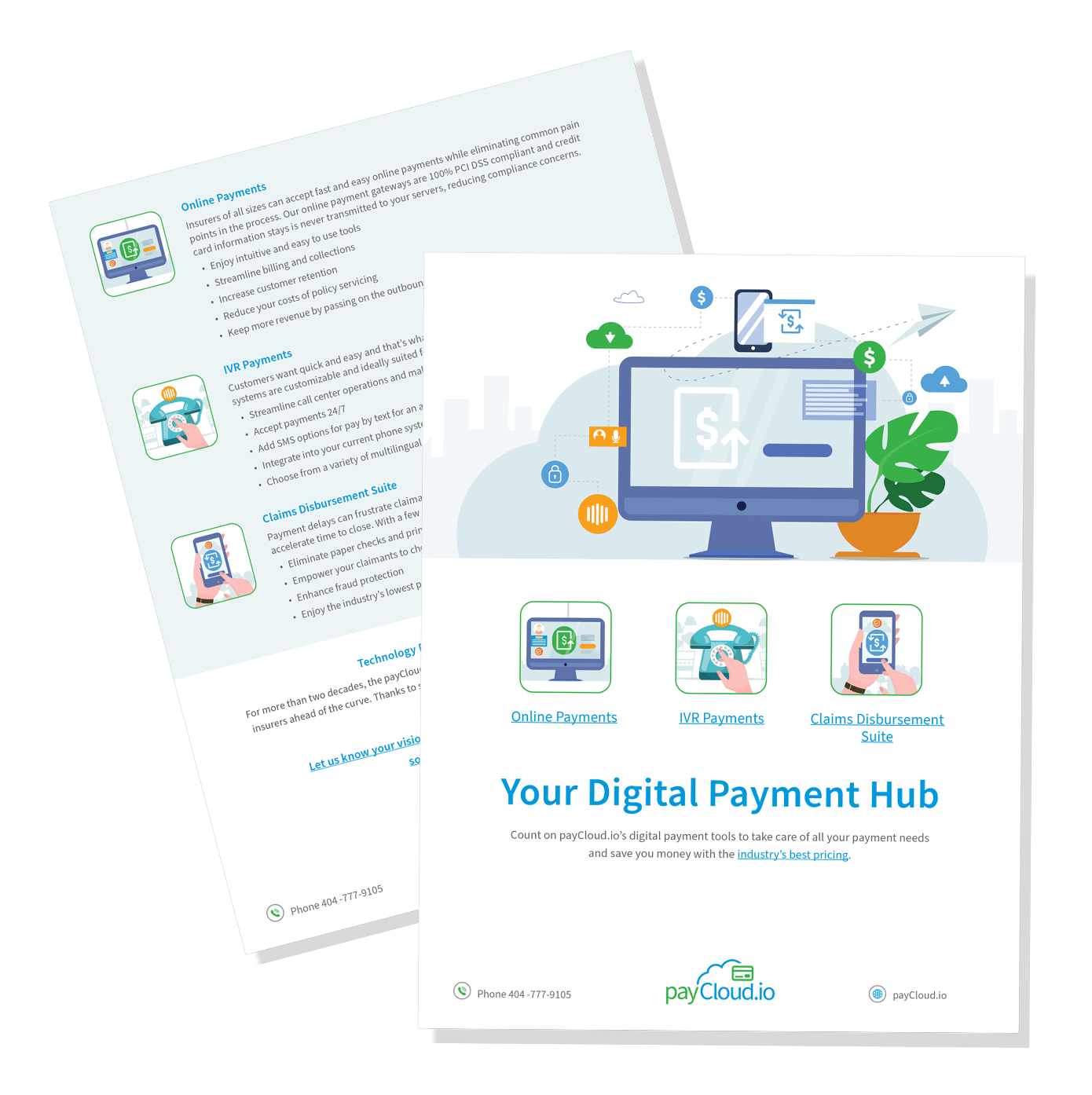 PayCloud Digital Payment Hub Payment Options Overview